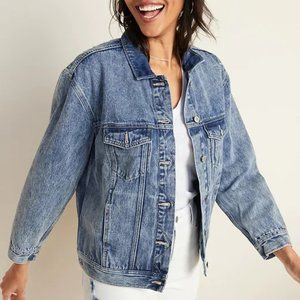 [NWT] Boyfriend Jean Jacket, Old Navy - Size S